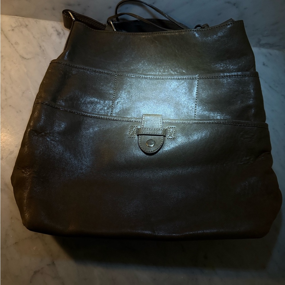 Tila March Paris Leather Shoulder Bag